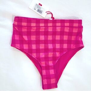 Solid & Striped NWT Pink Bikini Swimsuit Bottoms, The Lilo, Size Small